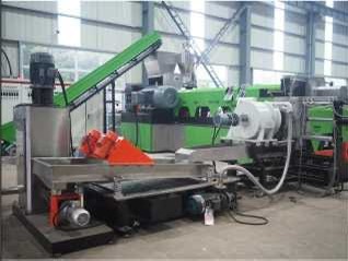 Двоступенева лінія грануляціі JBD MACHINERY SJ140/25 + SJ140/12